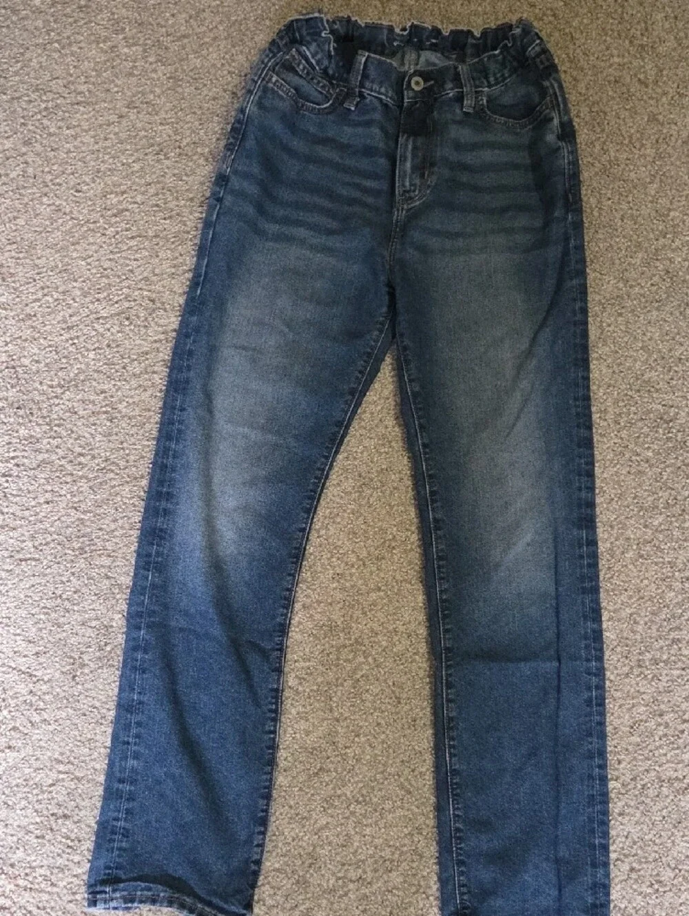 Old Navy 5 Pairs XXL/18, 4 pairs Jeans And 1 Jogger Bundle Blue, Black, Gray